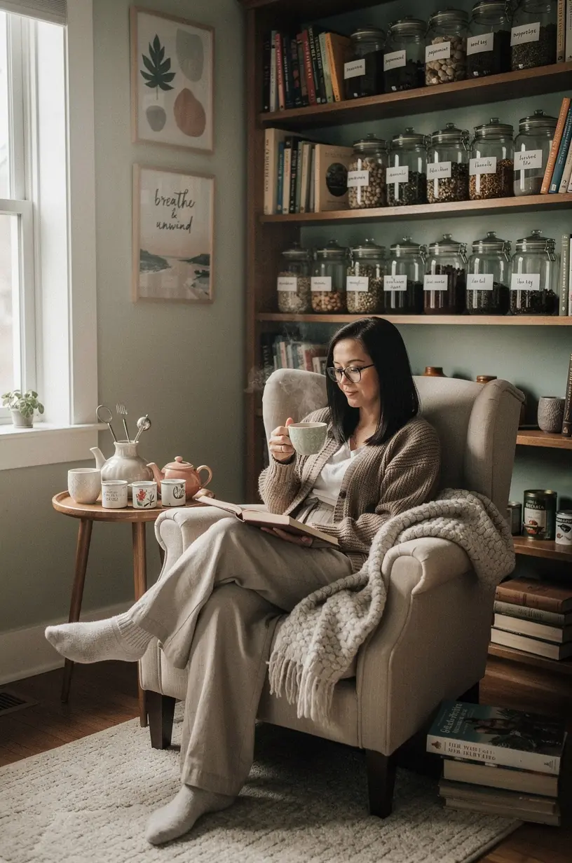 Rinkinys skirtingų žolelių arbatų, siūlantis įvairesnių pasirinkimų sveikatai ir gerovei